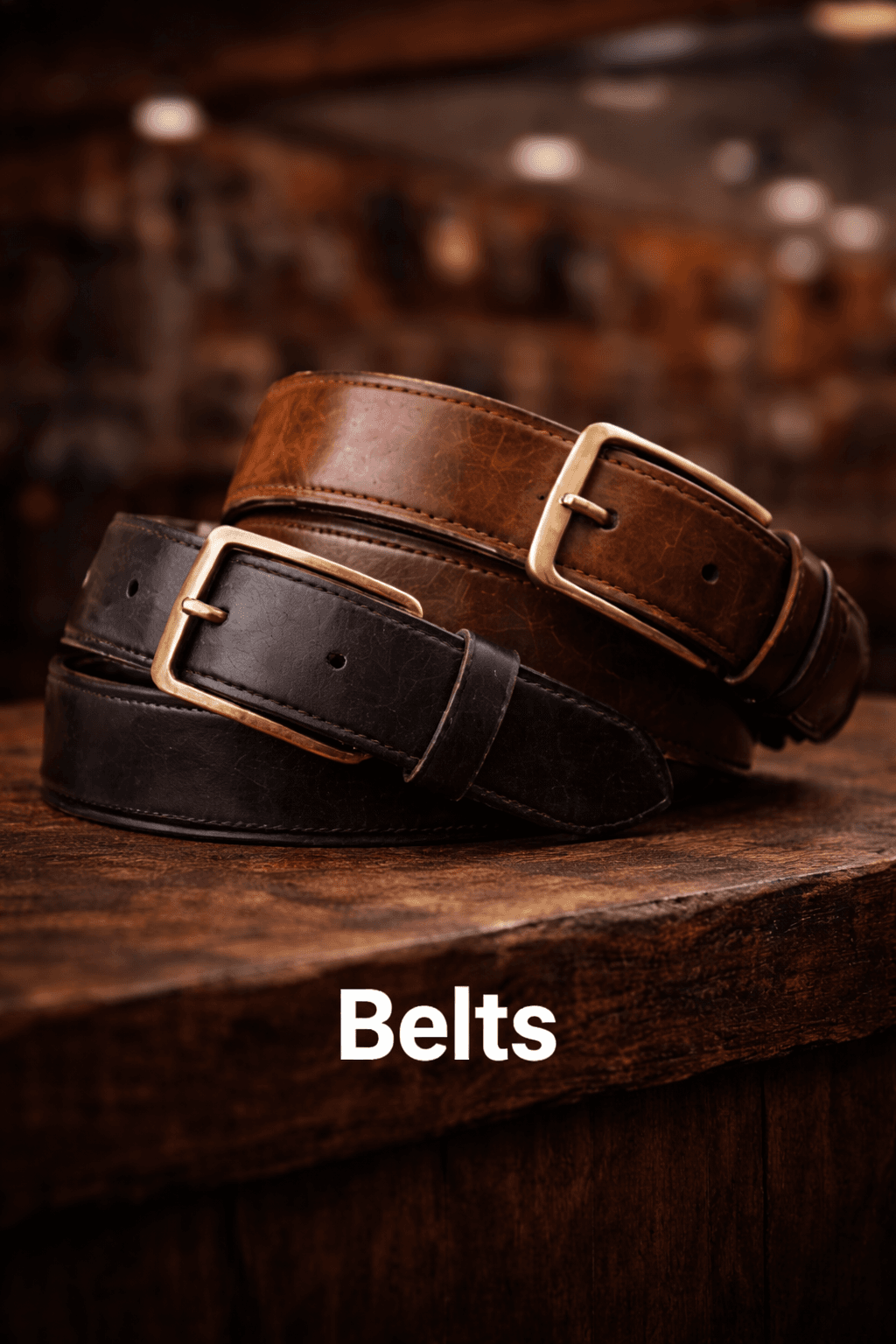 Real Leather Belts